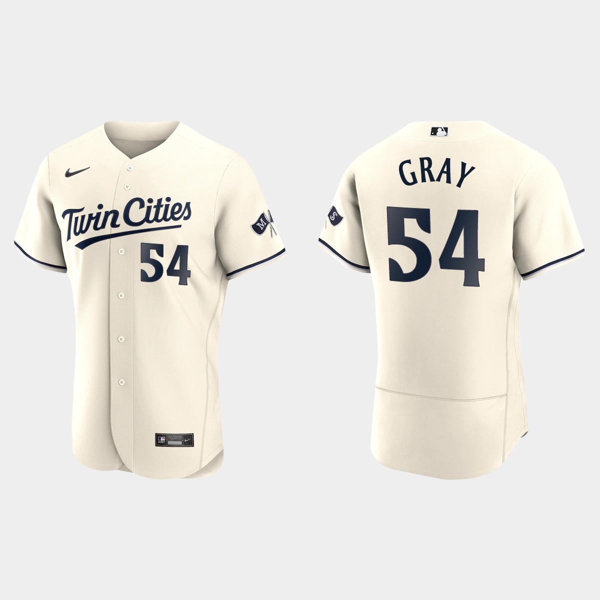 Sonny Gray Minnesota Twins 2023 Jersey - Cream