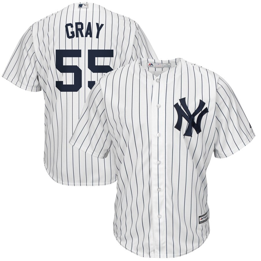 Sonny Gray New York Yankees Majestic Cool Base Player Stitched Jersey – White
