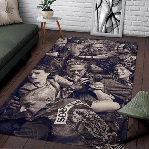 Sons Of Anarchy Area Rectangle Rug