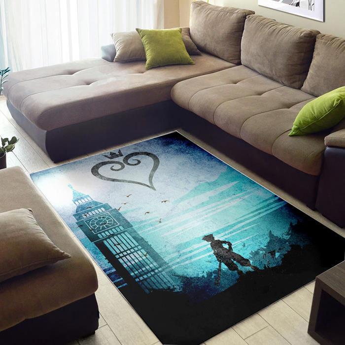Sora Keyblade Master Rectangle Rug – Custom Size And Printing