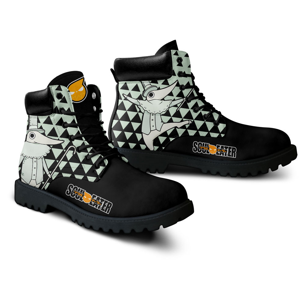 Soul Eater Excalibur Boots Anime Custom Shoes