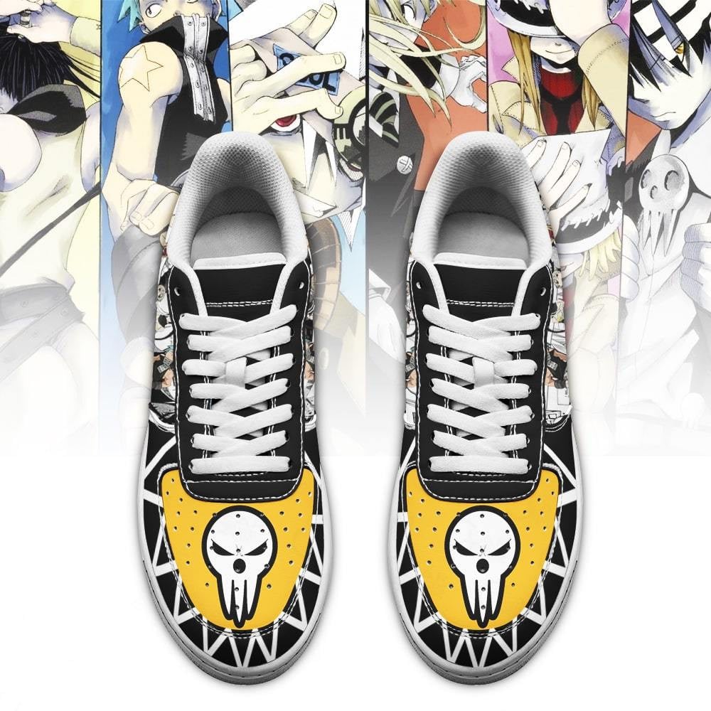 Soul Eater Sneakers Characters Anime Shoes Fan Gift Idea