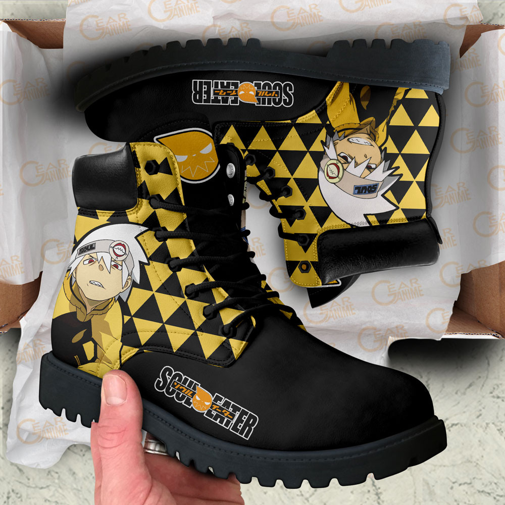 Soul Eater Soul Evans Boots Anime Custom Shoes