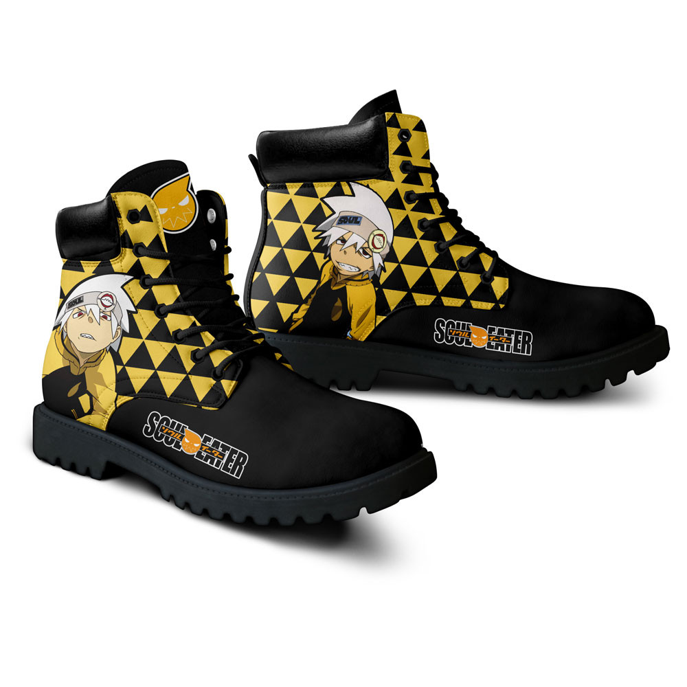 Soul Eater Soul Evans Boots Anime Custom Shoes