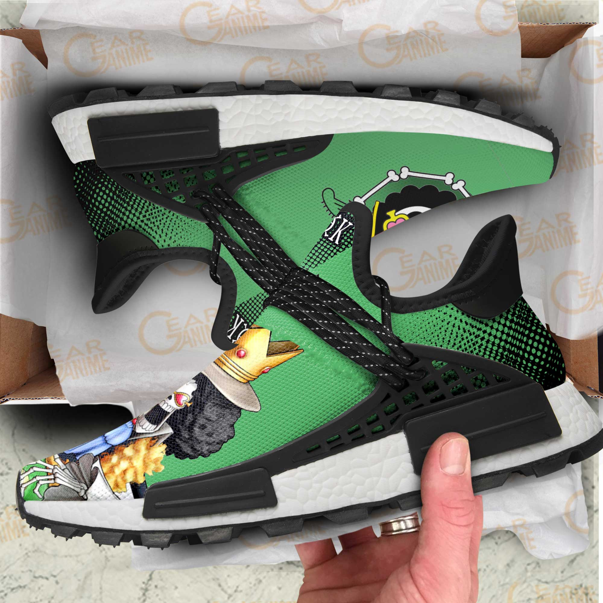 Soul King Brook Shoes One Piece Anime Shoes, NMD Shoes