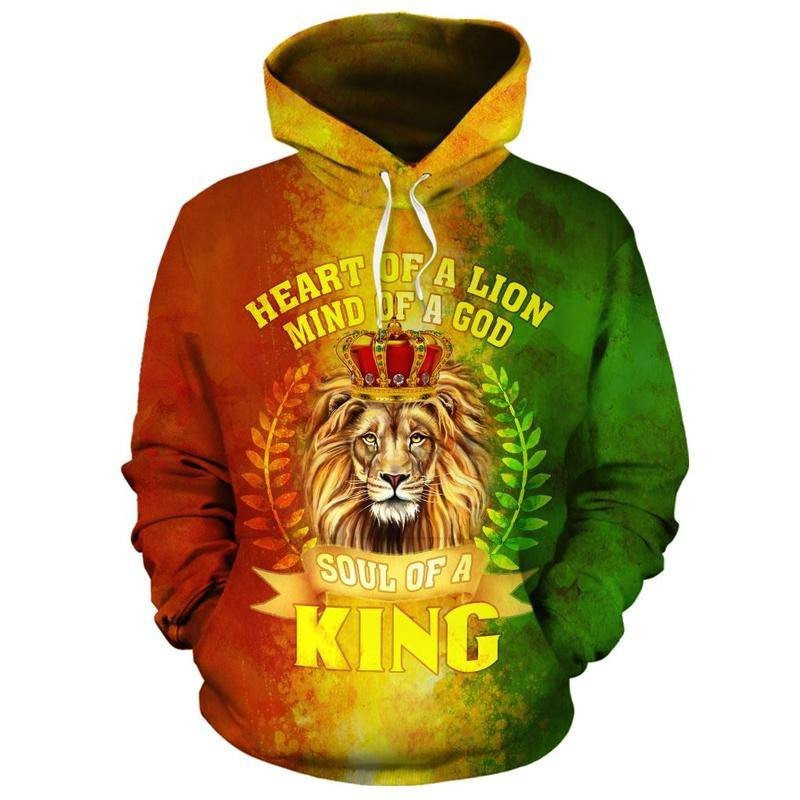 Soul Of A King All Over Hoodie