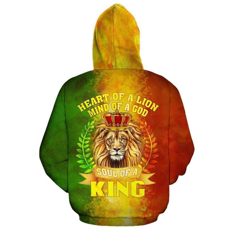 Soul Of A King All Over Hoodie