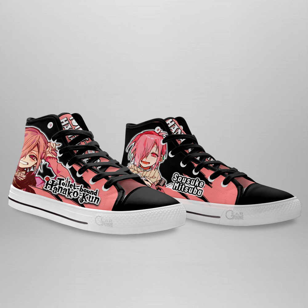 Sousuke Mitsuba High Top Shoes Toilet-bound Hanako-kun Custom Anime Sneakers