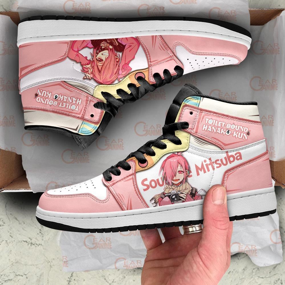 Sousuke Mitsuba JD1s Sneakers Anime Toilet-bound Hanako-kun Shoes, Air Jordan Hightop