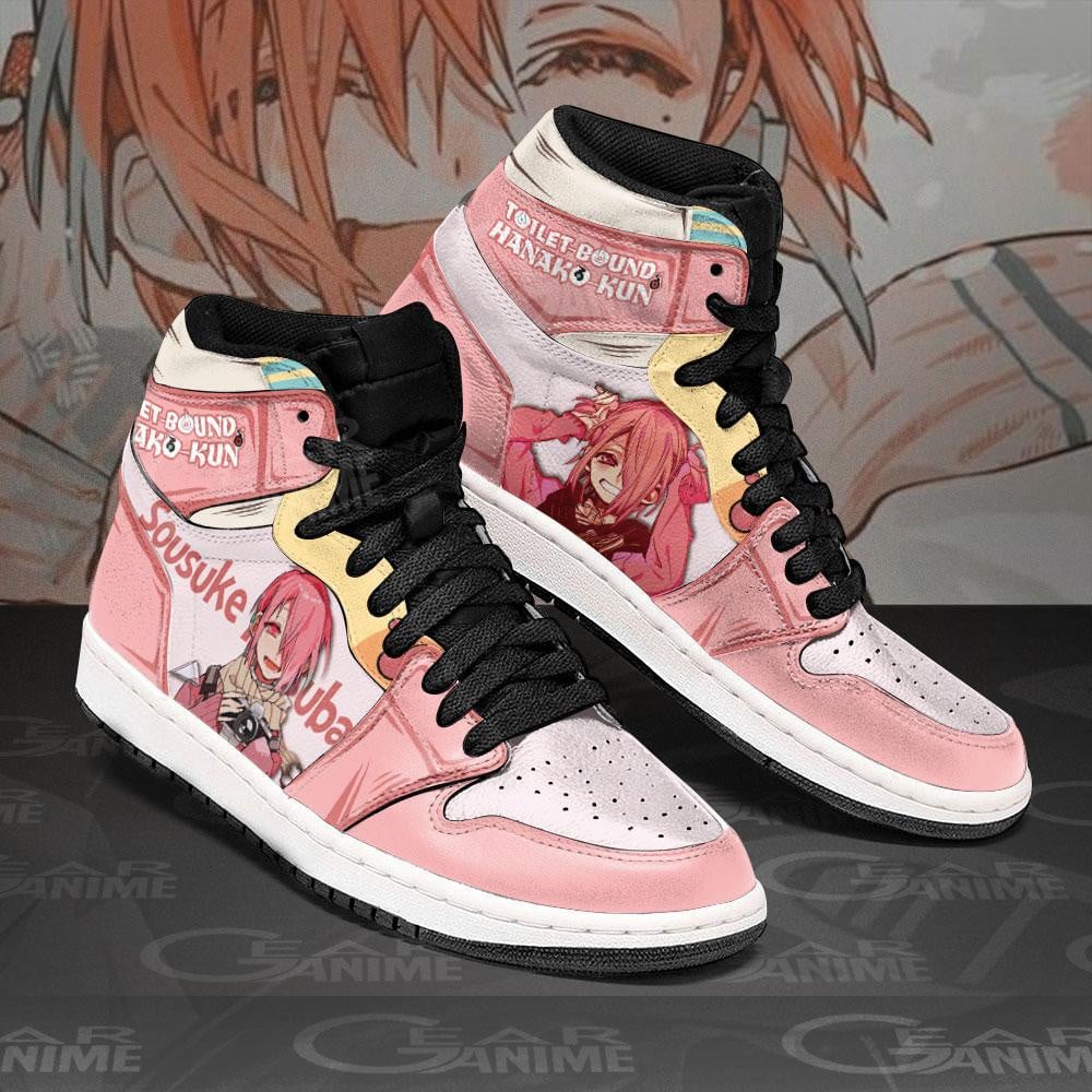 Sousuke Mitsuba JD1s Sneakers Anime Toilet-bound Hanako-kun Shoes, Air Jordan Hightop