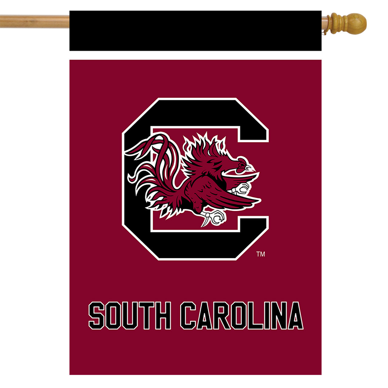 South Carolina Fighting Gamecocks NCAA Garden Flag, House Flag