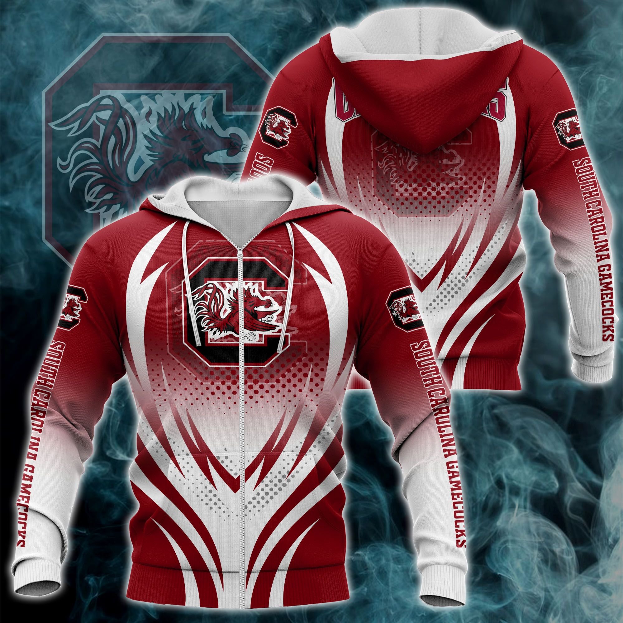 South Carolina Gamecocks NCAA1 New Hawaii Hoodie For This Season Gift For Sport Lovers