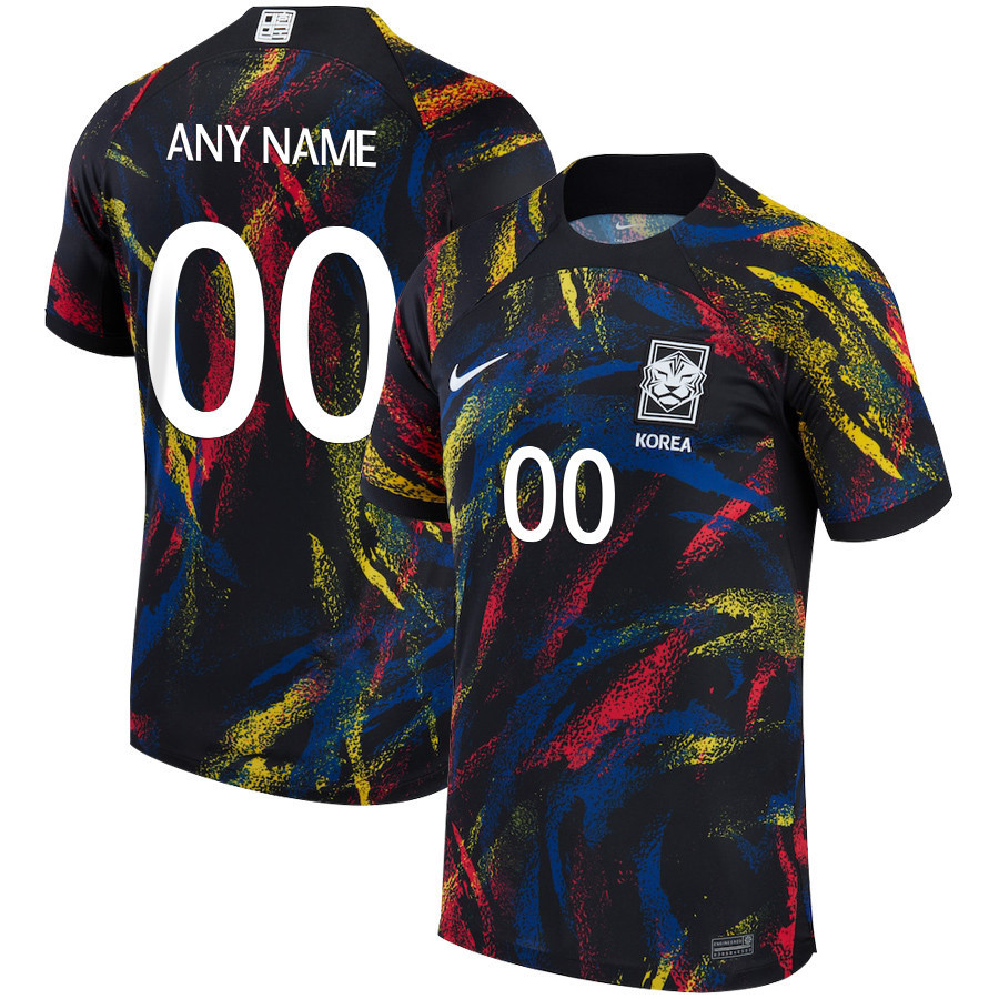 South Korean National Team 2022-23 Qatar World Cup Custom 00 – Away Soccer Jersey, Men