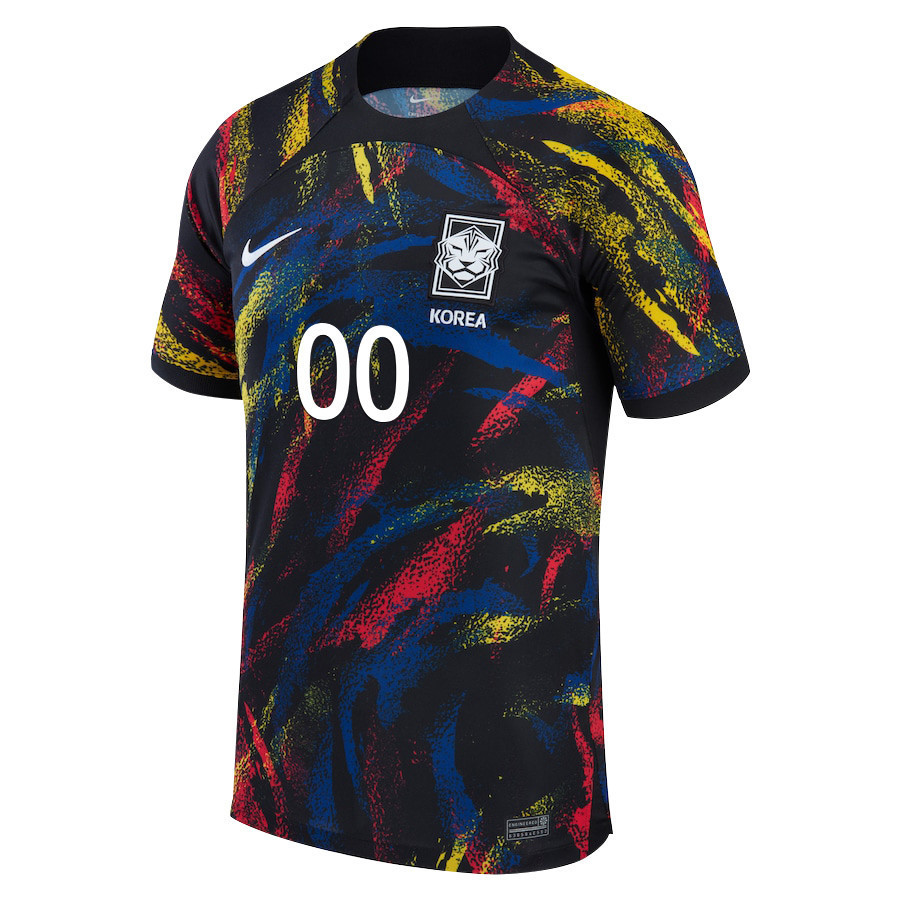 South Korean National Team 2022-23 Qatar World Cup Custom 00 – Away Soccer Jersey, Men