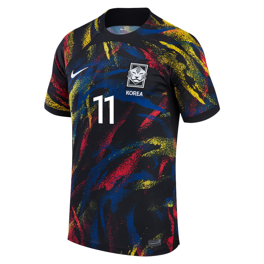 South Korean National Team 2022-23 Qatar World Cup Hwang Hee-chan 11 – Away Soccer Jersey, Men