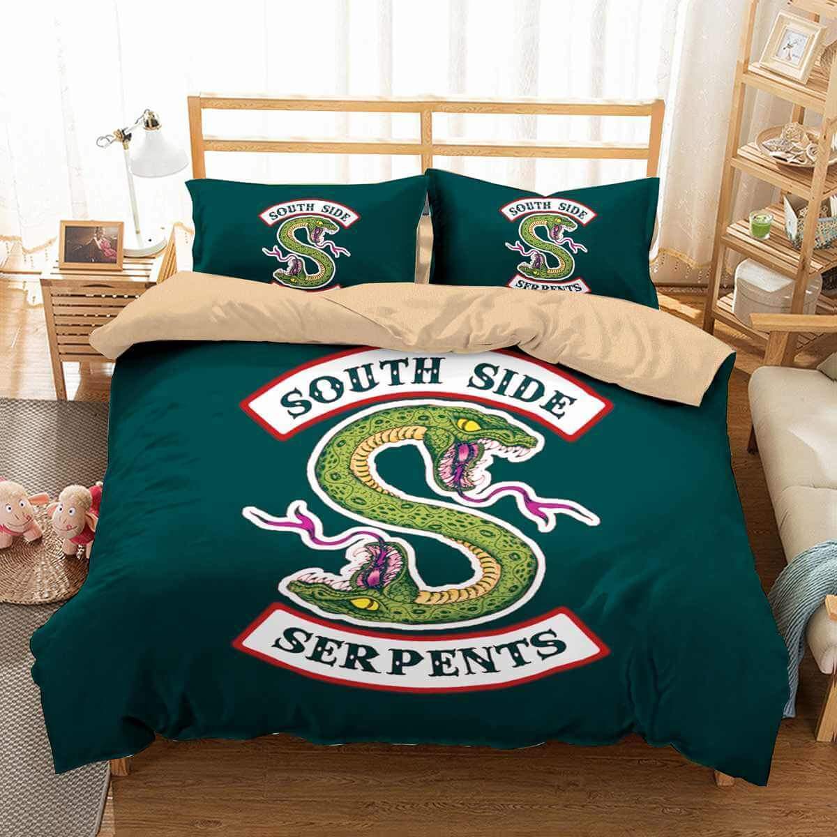 South Side Serpents 3D Customized Duvet Cover Bedding Set