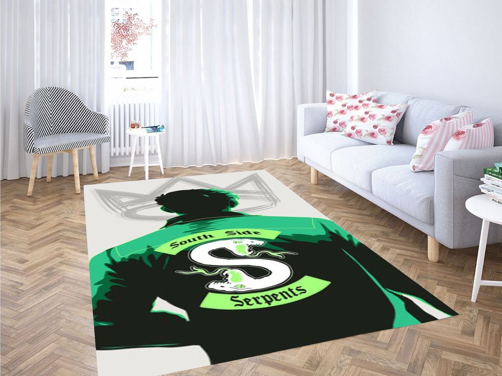 South Side Serpents Riverdale Living Room Modern Carpet Rectangle Rug