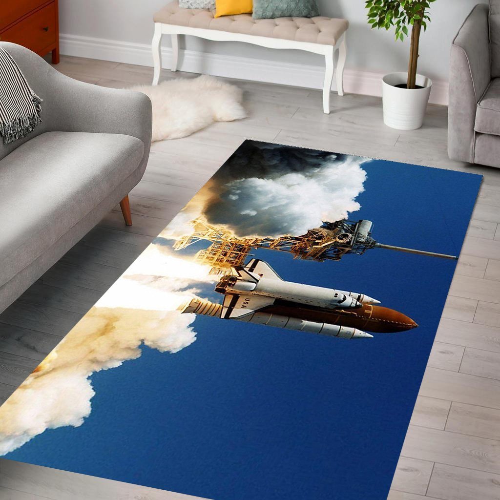 Space Area Rectangle Rug