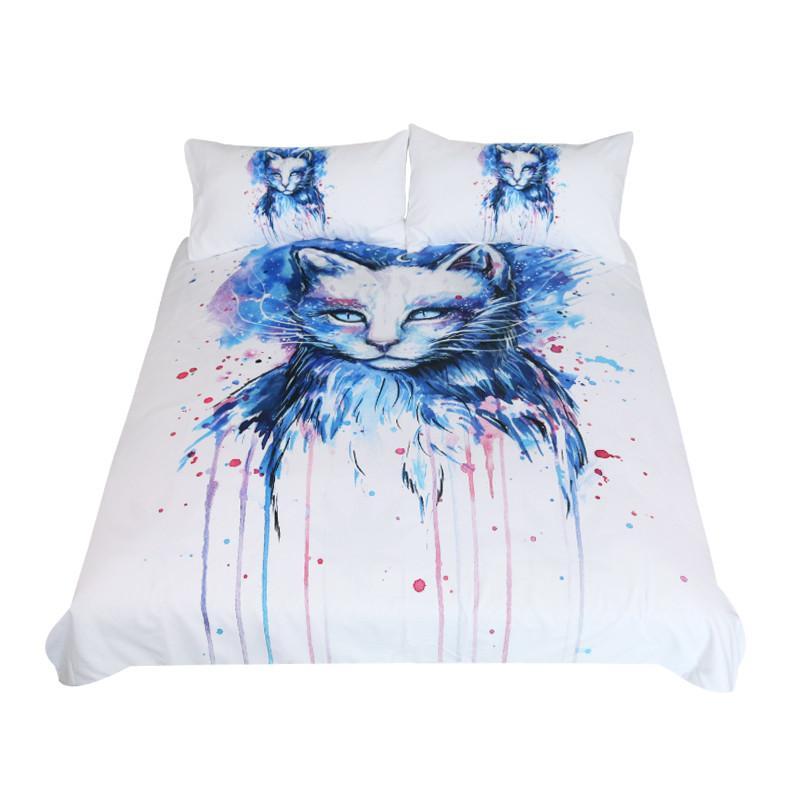Space By Pixie Cold Art 3D Customized Duvet Cover Bedding Set