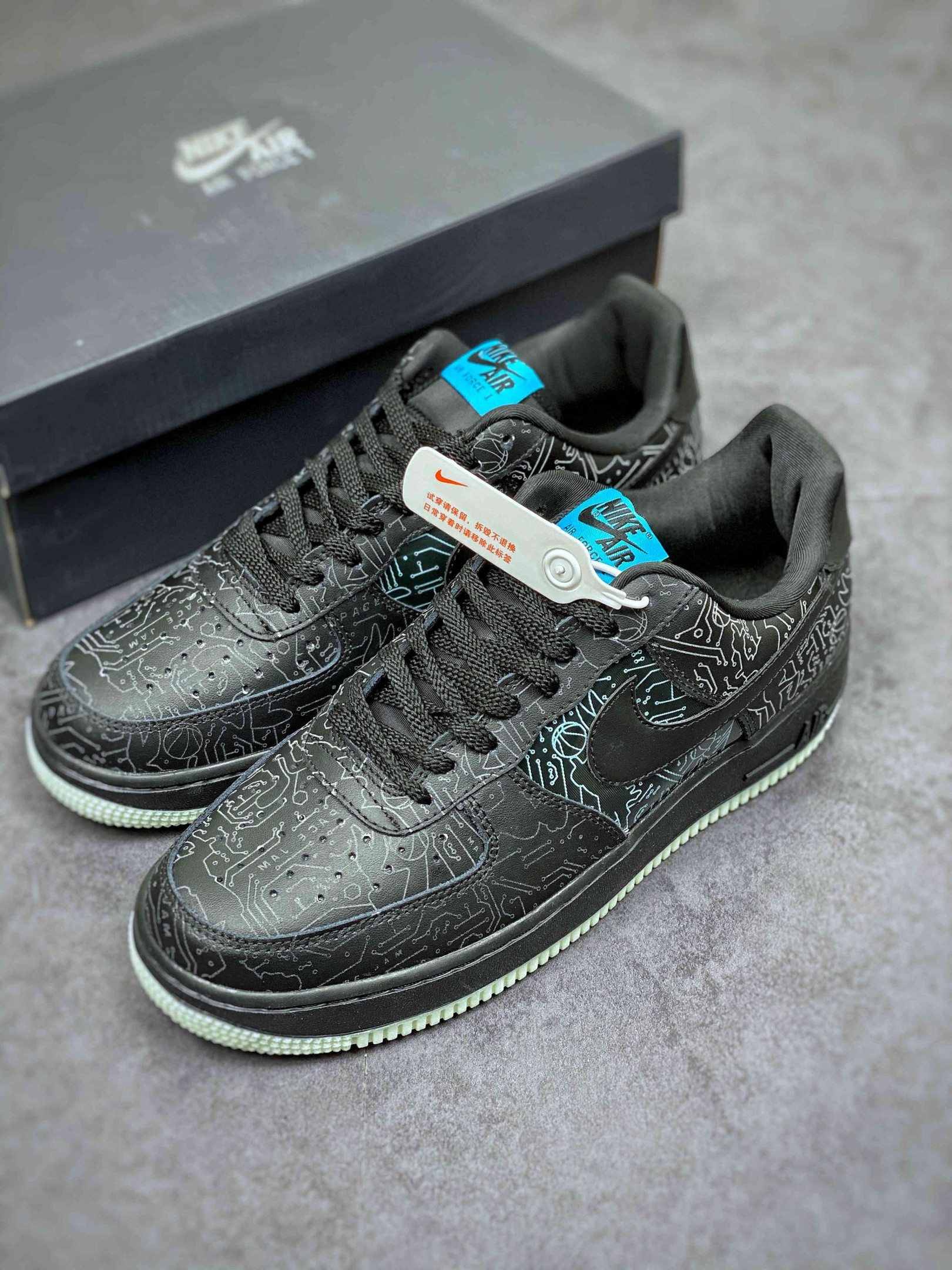 Space Jam x Nike Air Force 1 Low “Computer Chip” For Sale
