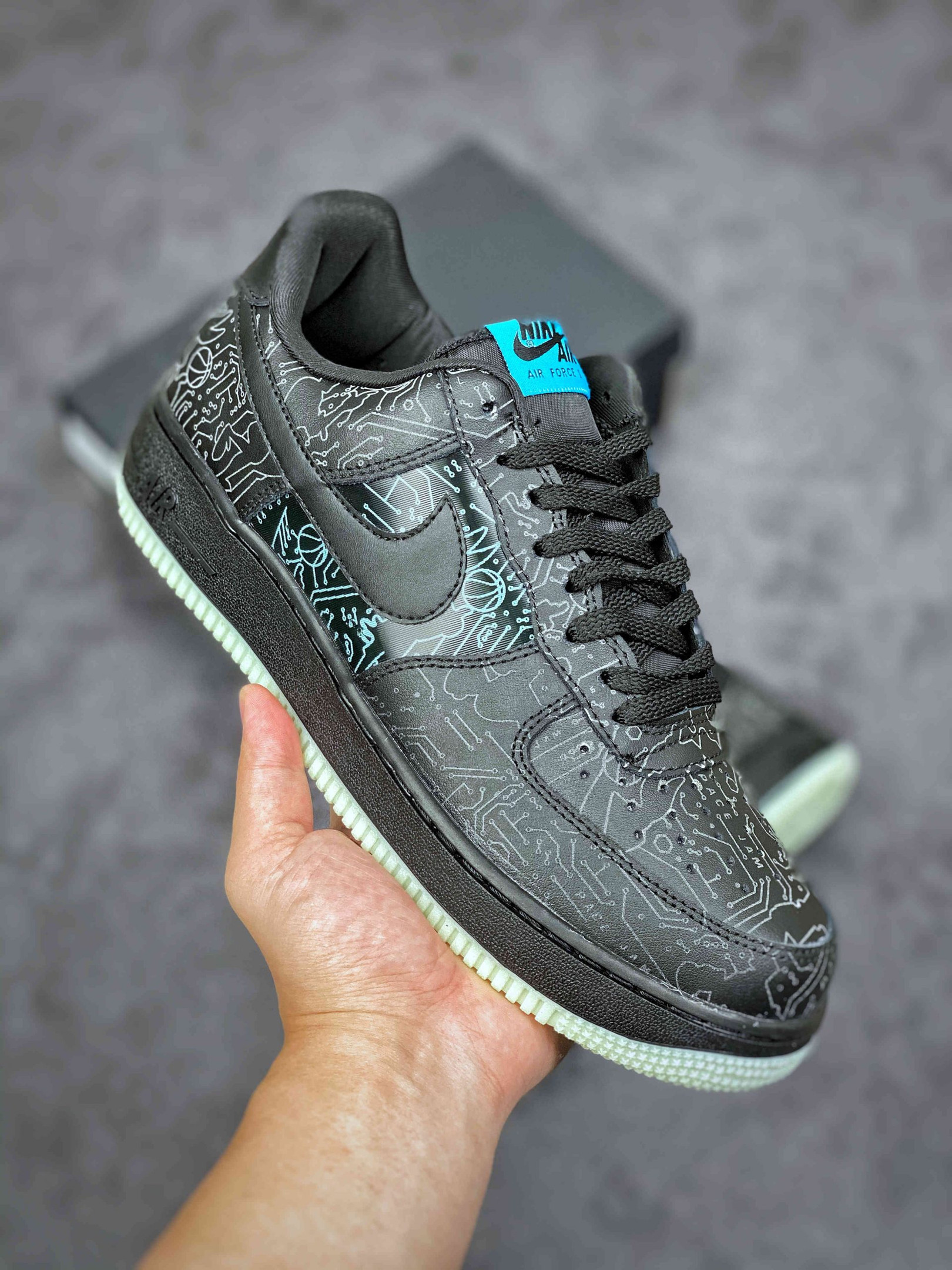 Space Jam x Nike Air Force 1 Low “Computer Chip” For Sale