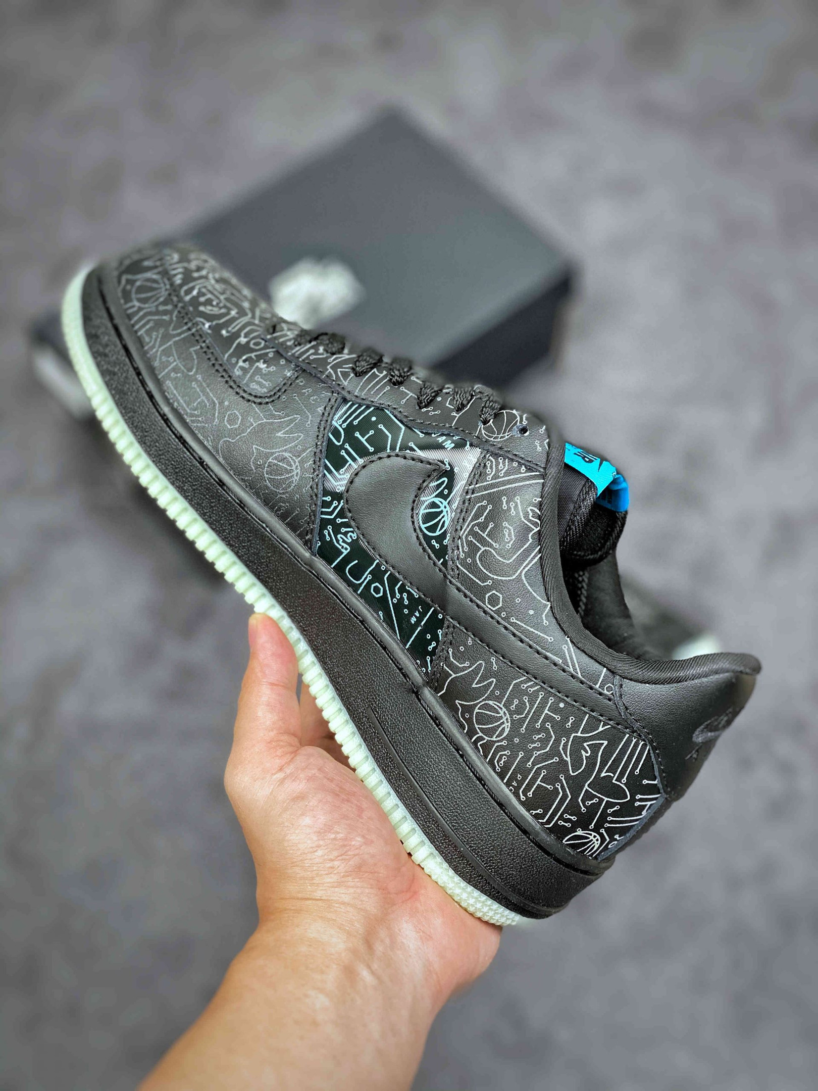 Space Jam x Nike Air Force 1 Low “Computer Chip” For Sale