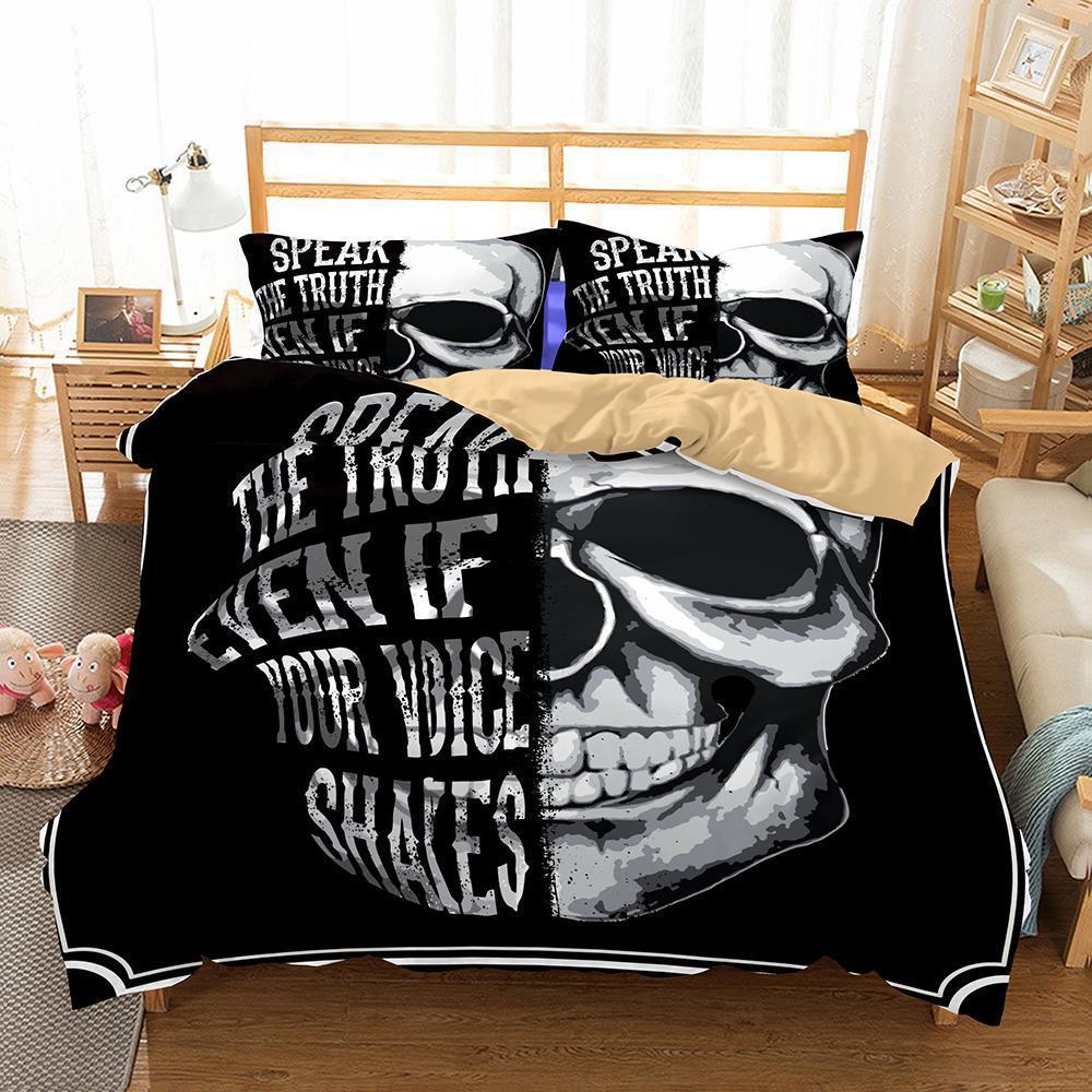 Speak The Truth Even If Your Voicehakes 3D Customized Duvet Cover Bedding Set