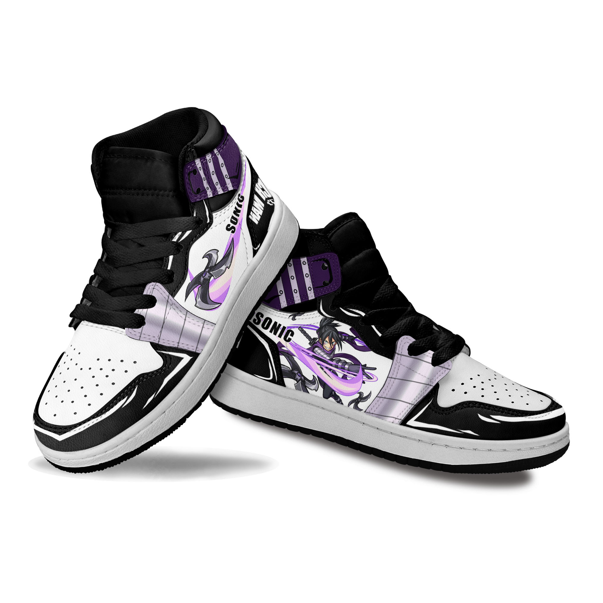 Speed-o’-Sound Sonic Kids Sneakers Custom One Punch Man Shoes For Kids