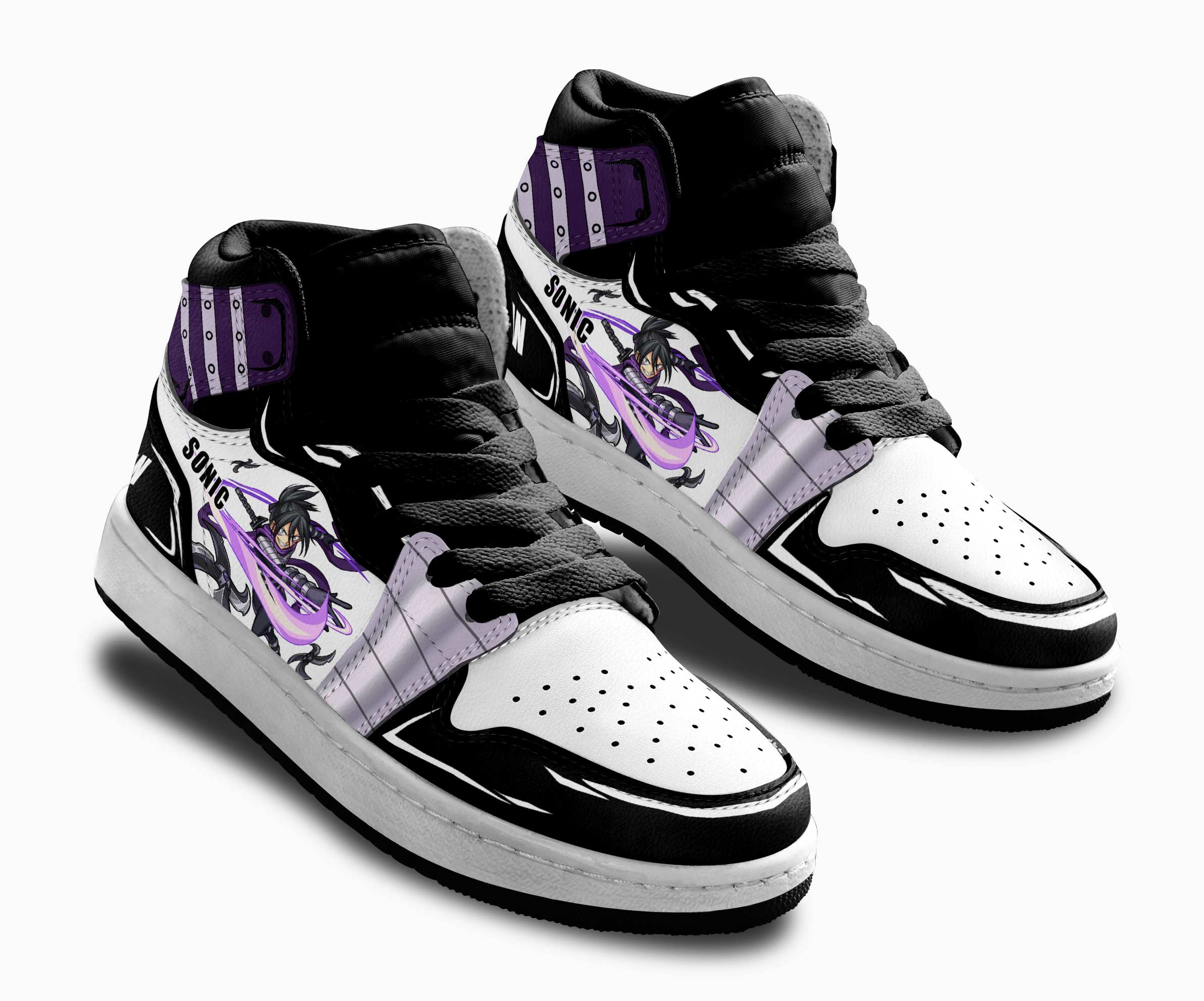 Speed-o’-Sound Sonic Kids Sneakers Custom One Punch Man Shoes For Kids