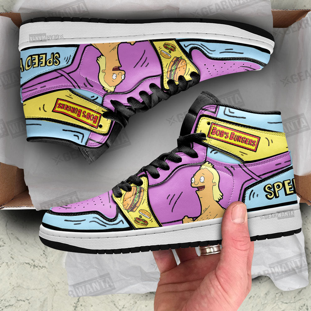 Speedy Boy Bob’s Burger J1 Shoes For Cartoon Fans Sneakers, Air Jordan Hightop