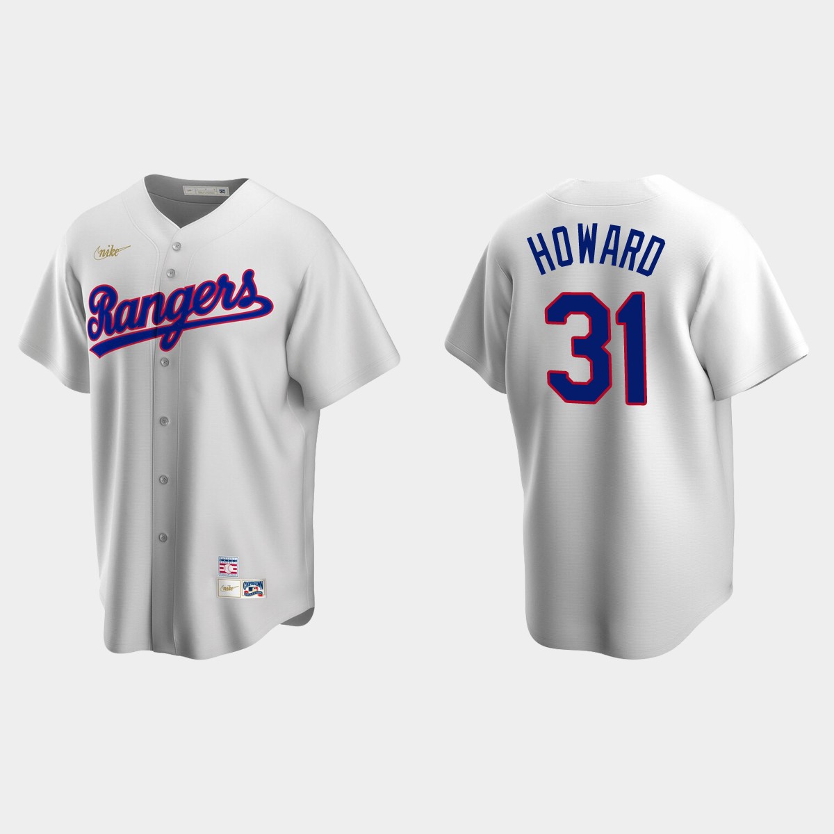 Spencer Howard Texas Rangers Cooperstown Collection Home Jersey - White