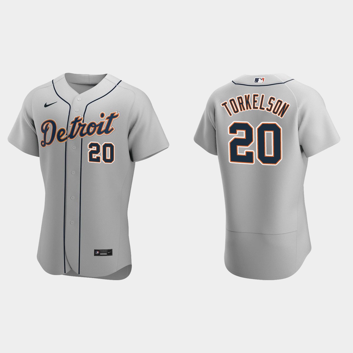 Spencer Torkelson Detroit Tigers Road Jersey - Gray