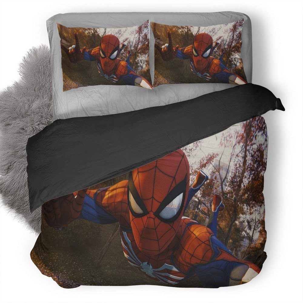 Spider-Man 120 3D Customized Duvet Cover Bedding Set