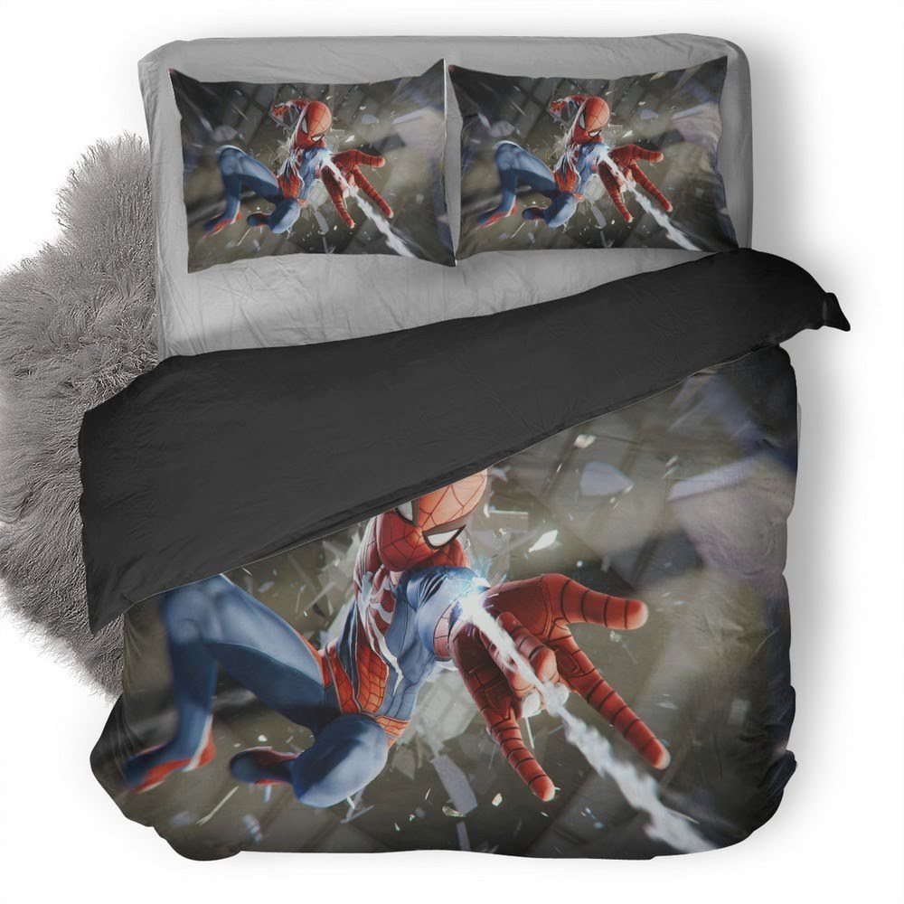 Spider-Man 33 3D Customized Duvet Cover Bedding Set
