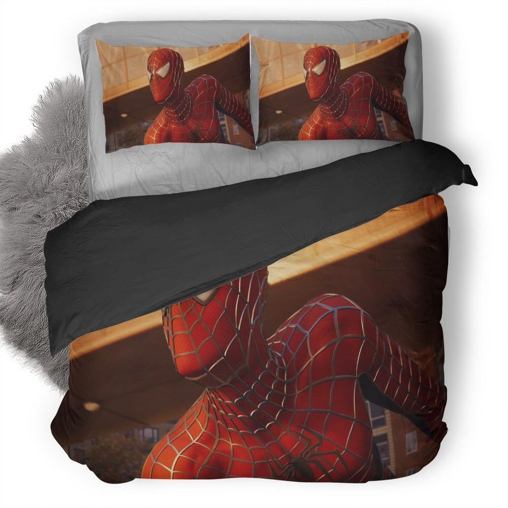 Spider-Man 36 3D Customized Duvet Cover Bedding Set