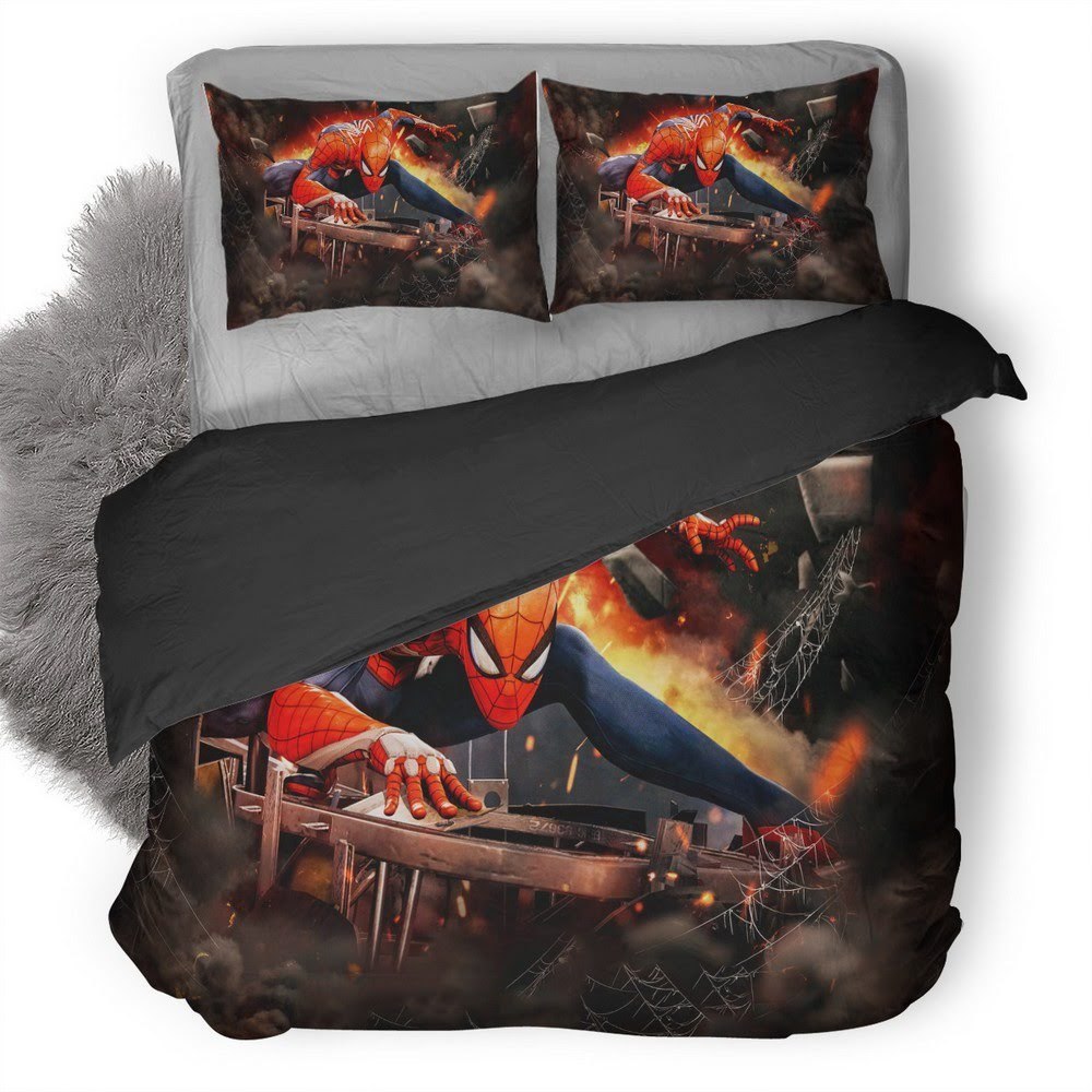 Spider-Man 37 3D Customized Duvet Cover Bedding Set