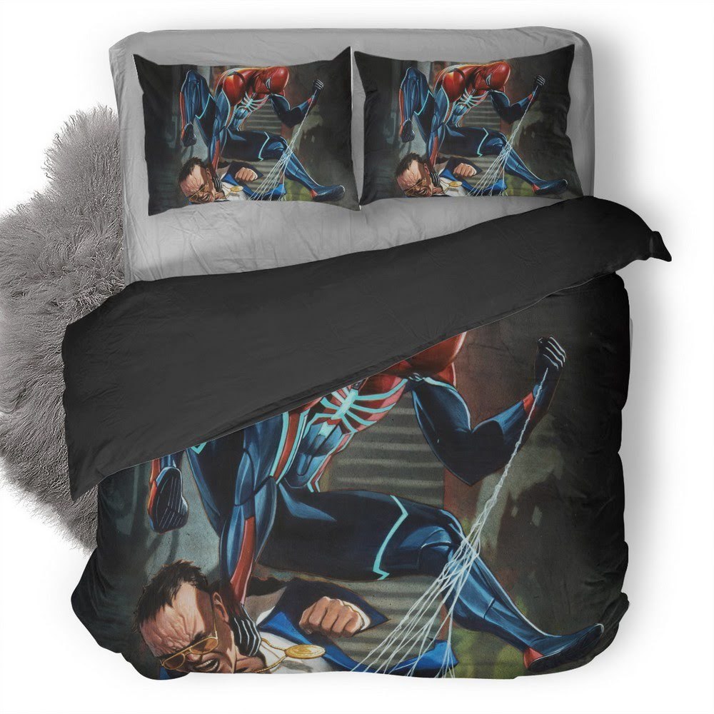 Spider-Man Turf Wars Dlc 3D Customized Duvet Cover Bedding Set