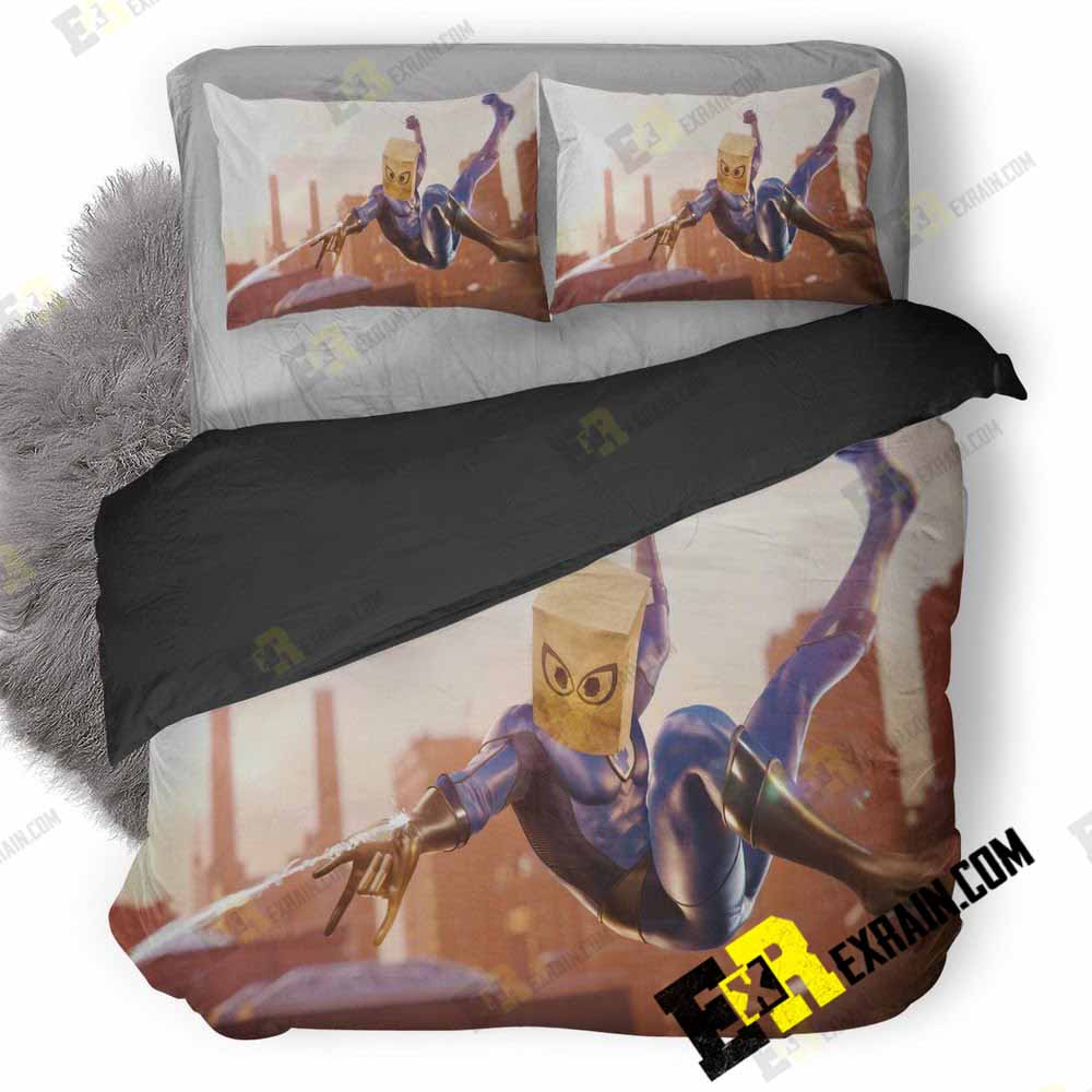 Spider Man Bombastic Bag Man Suit Hf 3D Customized Duvet Cover Bedding Set