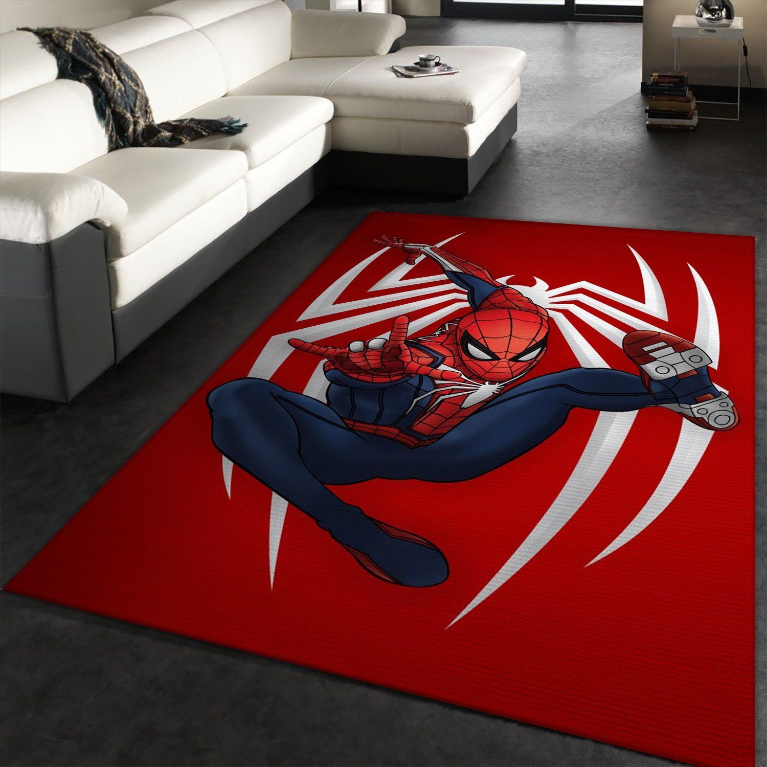 Spider Man Marvel SuperHero Rectangle Rug – Custom Size And Printing