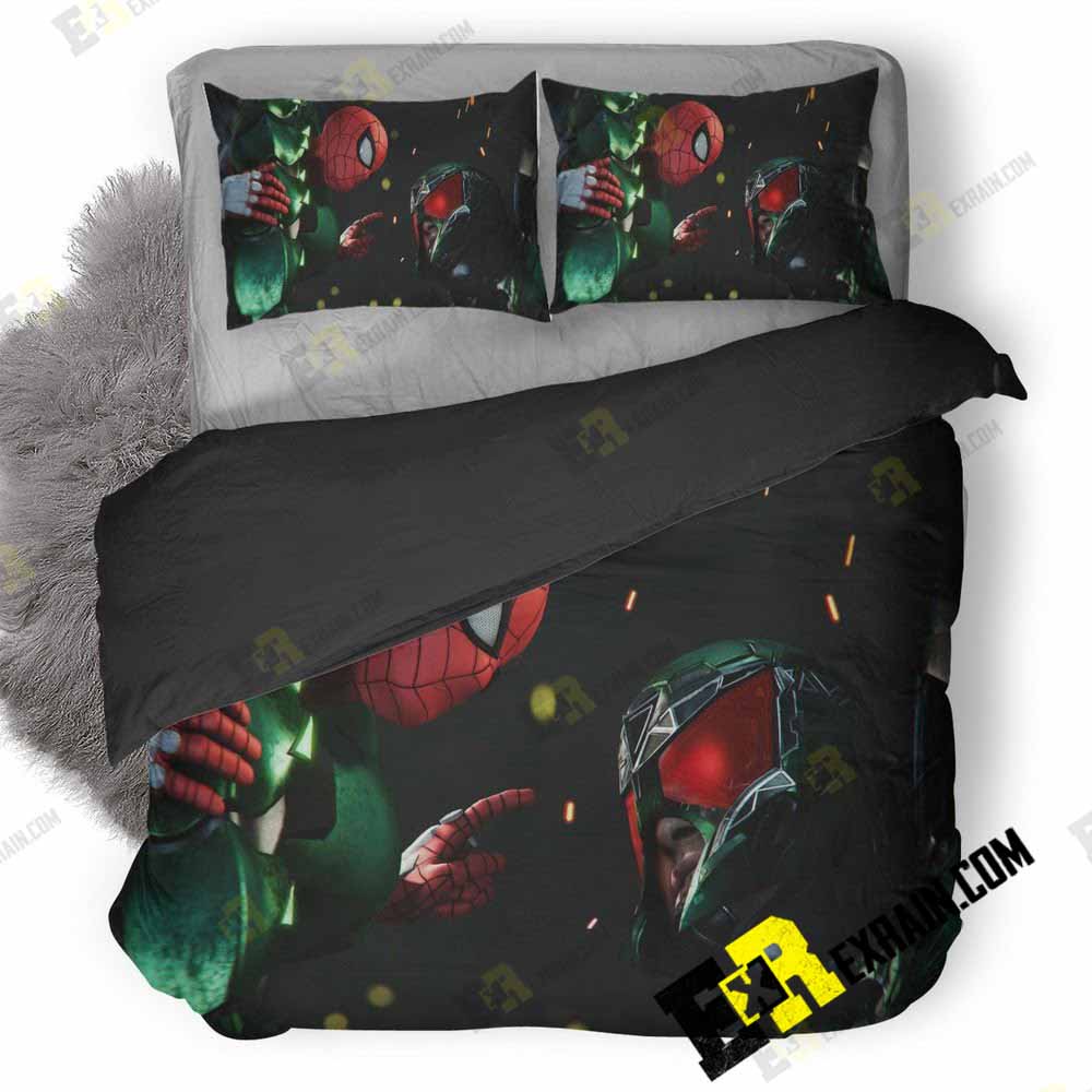 Spiderman And Scorpion Bd 3D Customized Duvet Cover Bedding Set
