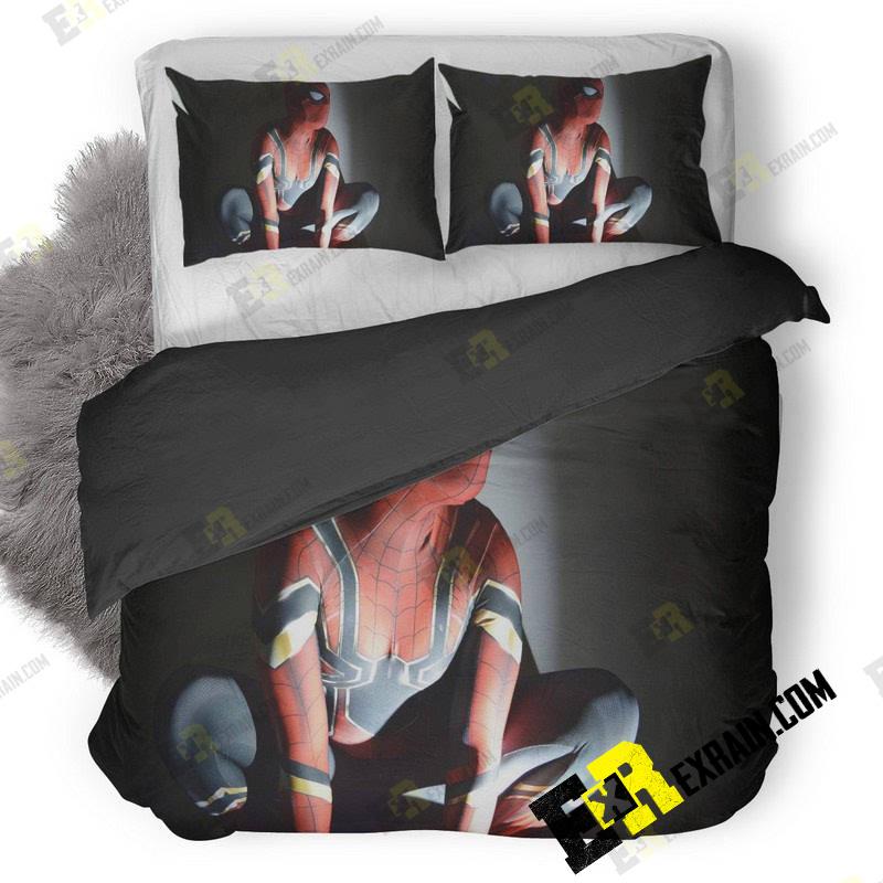 Spiderman Avengers Infinity War Suit Cosplay 5K 5J 3D Customized Duvet Cover Bedding Set
