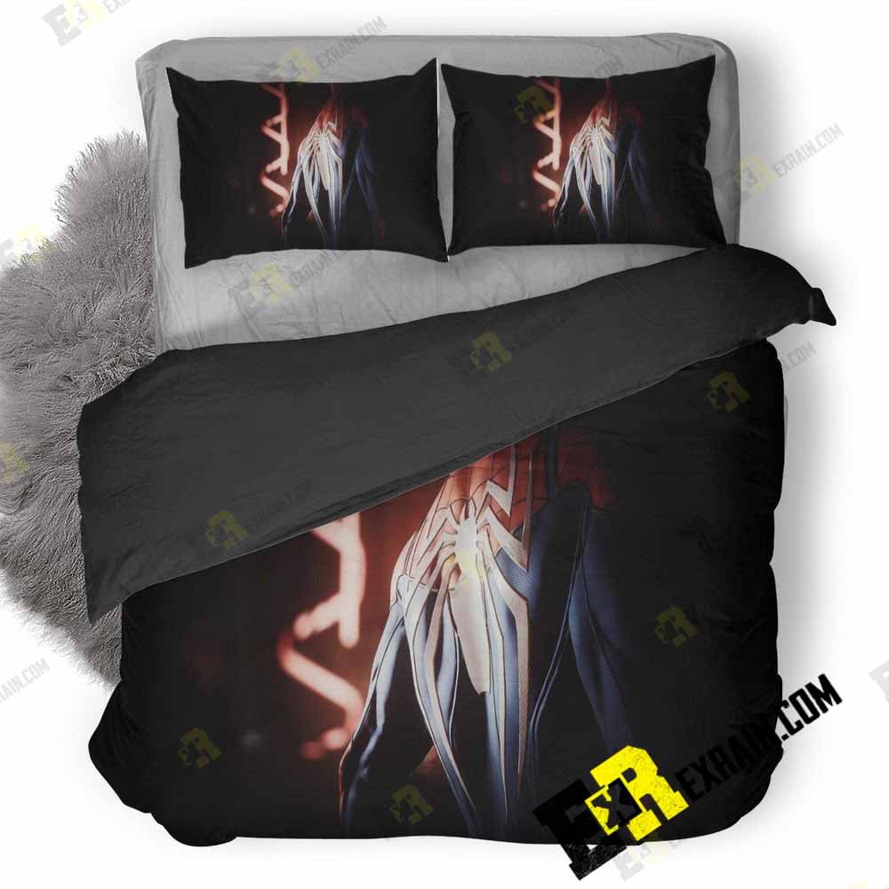 Spiderman Back Spider Logo 01 3D Customized Duvet Cover Bedding Set