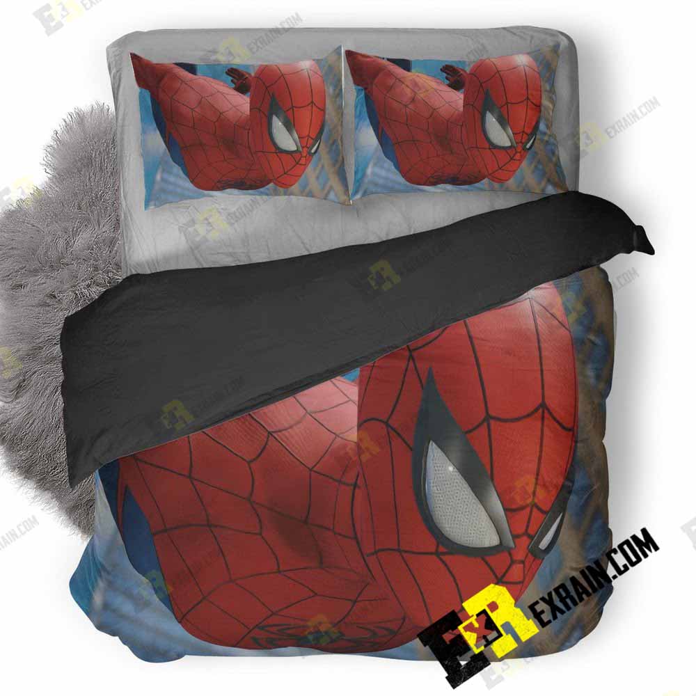 Spiderman Game S5 3D Customized Duvet Cover Bedding Set