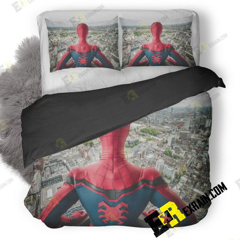 Spiderman Homecoming 3D Customized Duvet Cover Bedding Set