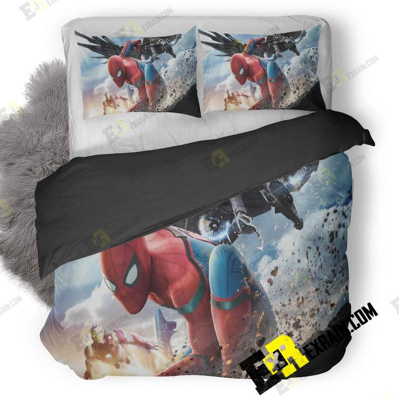 Spiderman Homecoming 8K P1 3D Customized Duvet Cover Bedding Set