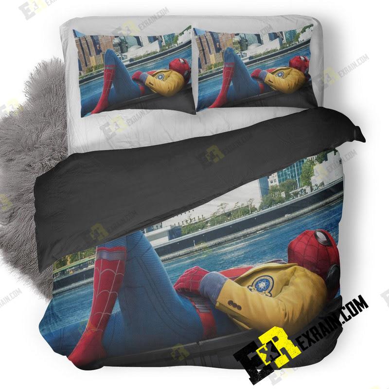 Spiderman Homecoming Ad 3D Customized Duvet Cover Bedding Set