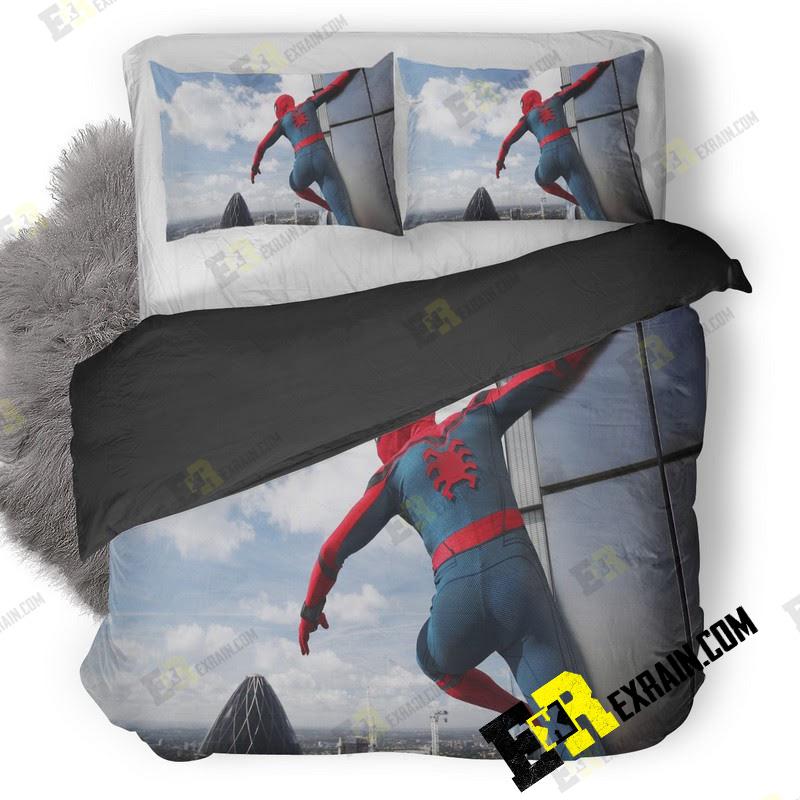 Spiderman Homecoming Movie 3D Customized Duvet Cover Bedding Set