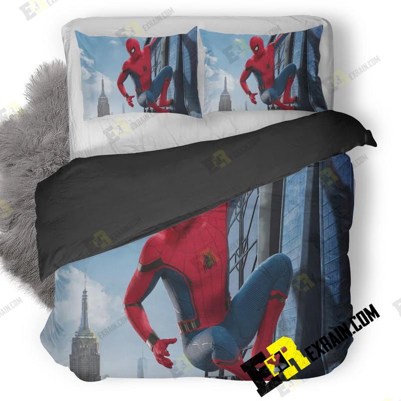 Spiderman Homecoming New 3D Customized Duvet Cover Bedding Set