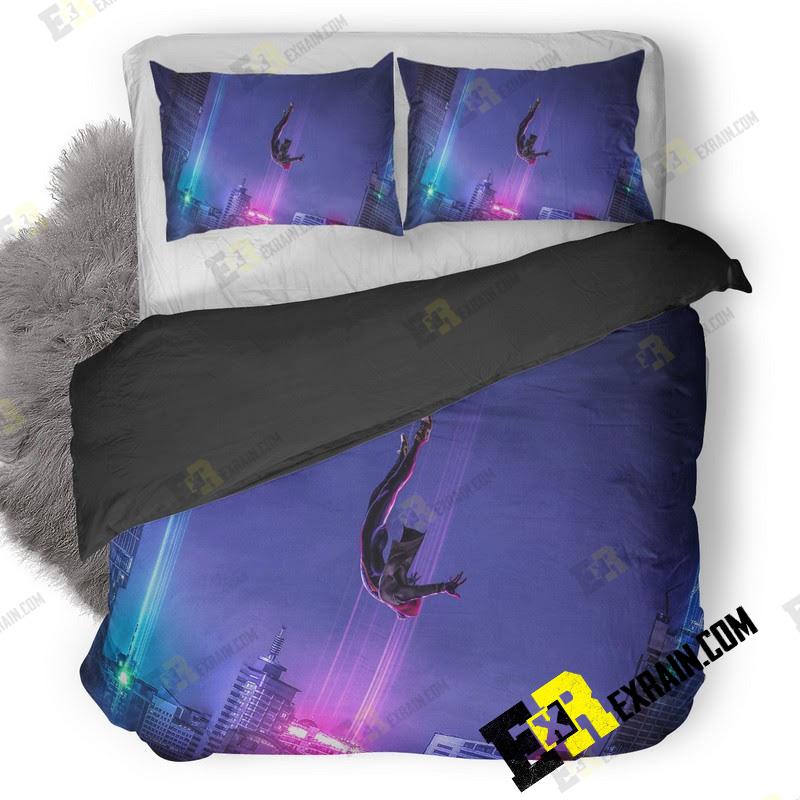 Spiderman Into The Spider Verse Art 7Y 3D Customized Duvet Cover Bedding Set