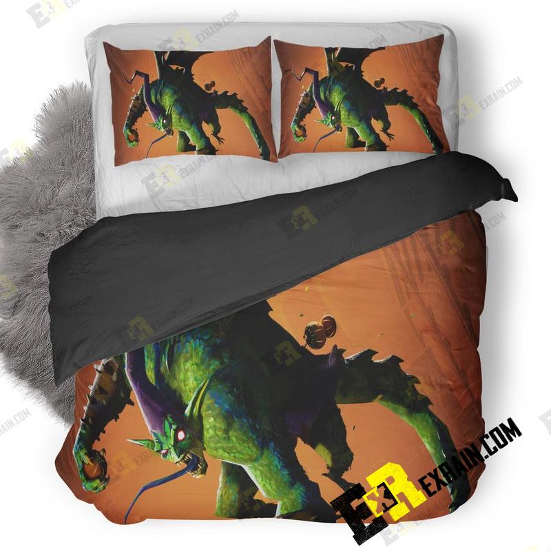 Spiderman Into The Spider Verse Green Goblin 5K 2U 3D Customized Duvet Cover Bedding Set